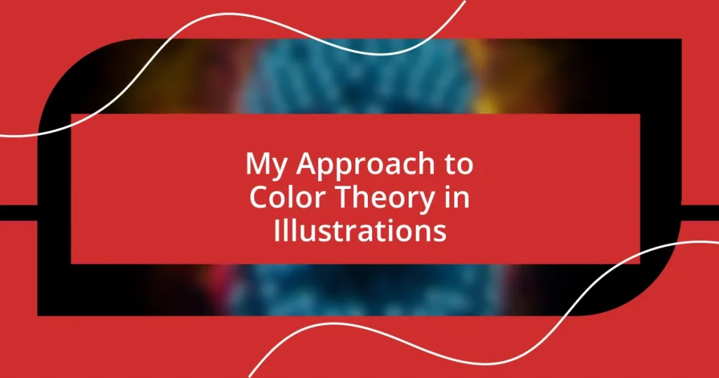 My Approach to Color Theory in Illustrations